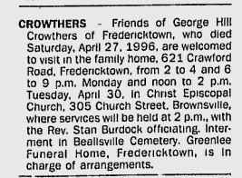 George Hill Crowthers